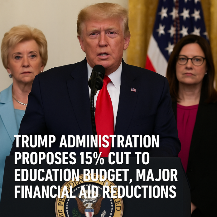 Trump Proposes 15% Education Budget Cut: Impact on Financial Aid, Pell Grants, and Student Programs