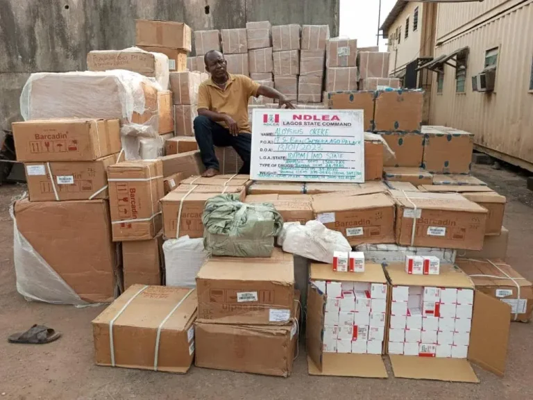 NDLEA Cracks Down on Opioid Cartel in Lagos, Confiscates Drugs Valued at N6.7 Billion