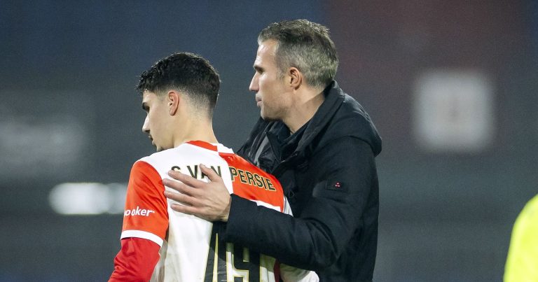 Robin van Persie Stands by Choice to Feature Son Shaqueel Against Celtic
