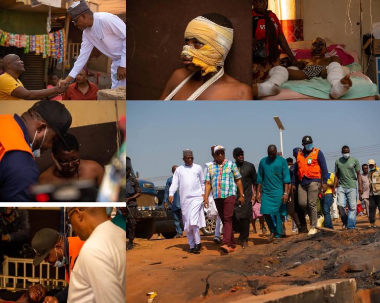 Okpebholo Sends Delegation After Auchi Tanker Explosion, Assures Victims of Support
