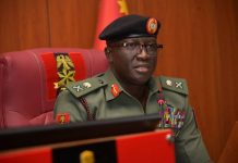 Army Chief Commands Troops to Clamp Down on Crime Across Their Areas of Responsibility