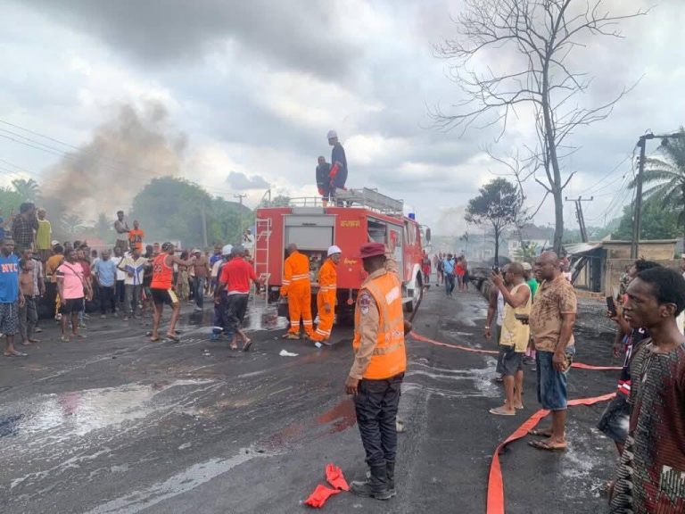 Anambra Tanker Explosion: Driver and Conductor Lose Lives