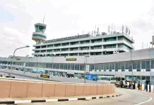 Fire Outbreak Reported at Old Terminal of Lagos Airport