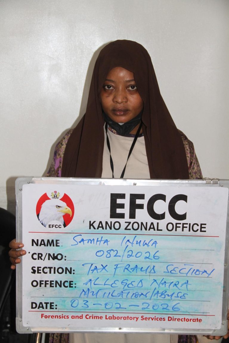 EFCC Takes Kannywood Actress Samha Inuwa Into Custody for Alleged Currency Damage