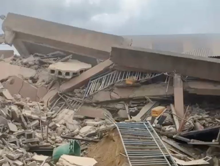 School Building Collapse in Lagos: Teachers, Students Narrowly Escape Tragedy