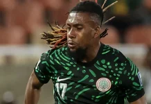 Alex Iwobi Says Sorry for Red Card, Applauds Super Eagles Debutants