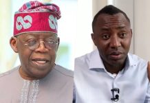 ‘No Second Term’ — Sowore Speaks on Tinubu’s 2027 Chances