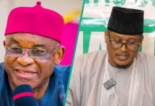 ‘INEC Has Been Reduced To APC’s Agent’ – Reactions As ADC Releases Video Showing Nafiu Bala At Mark’s Unveiling As National Chairman