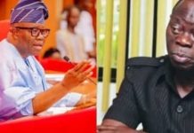 ‘I’ll take you out of Senate’ – Drama as Akpabio clashes with Oshiomhole