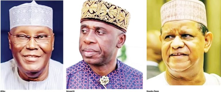 Atiku Ahead Of Amaechi, Hayatu-Deen In Early ADC Results