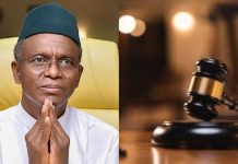 Court Releases El-Rufai On N100 Million Bail Conditions