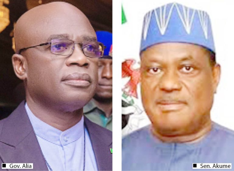 Fresh crisis looms in Benue APC as Gov Alia rejects Akume’s automatic ticket proposal