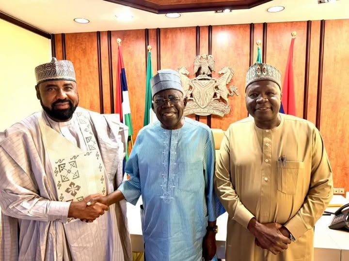 Gombe APC Flag Bearer Presented To Tinubu By Governor Yahaya Ahead Of 2027