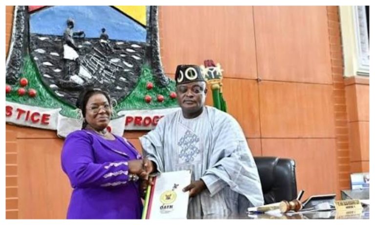 Adenike Oshinowo Makes History As Lagos Assembly’s First Female Clerk